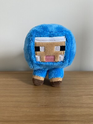 #ad Minecraft Blue Baby Sheep Plush Stuffed Animal 6 Inches $14.99