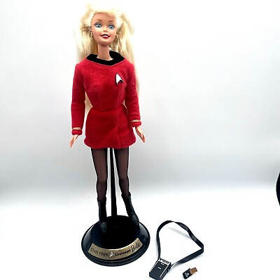 #ad Star Trek Lieutenant Barbie 30th Anniversary Barbie Doll Loose Figure Complete $11.99