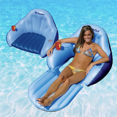 #ad Brand New Solstice Water Sports Swimming Float Inflatable Pool Float Toy Raft $19.99