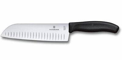 #ad 7 inch Santoku Knife Victorinox 6.8523.17 Swiss Classic with Granton Blade $58.00