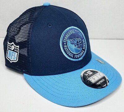 #ad Tennessee Titans New Era 9Fifty Snapback Hat Trucker Mesh NFL On Field $34.99