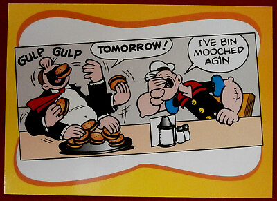 #ad POPEYE Card #82 SITUATIONS: POPEYE AND WIMPY GBP 2.99