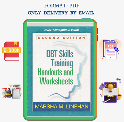 #ad DBT Skills Training Handouts and Worksheets by Marsha M. Linehan $13.99