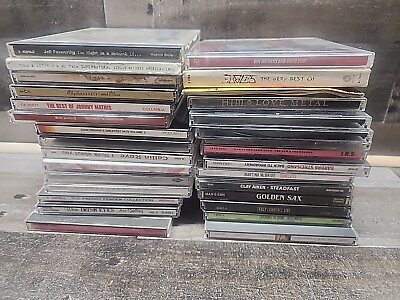 #ad 30 Pc cd lot Various Genre Country Comedy Jazz Rock READ PLEASE $17.64
