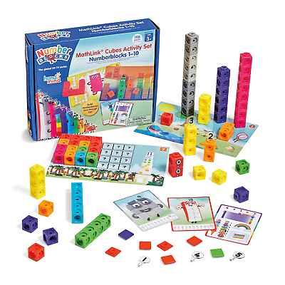 #ad Cubes Numberblocks 1 10 Activity Set Hand2Mind Educational Math amp; Counting $22.52