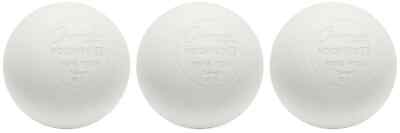 #ad Champion Sports Official Size Rubber Lacrosse Balls White 3 Pack Practice Games $13.45