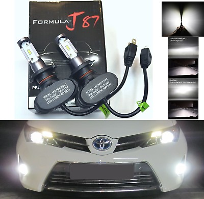 #ad LED Kit N1 50W H7 6000K White Two Bulbs Fog Light Replacement Lamp Upgrade Stock $19.50