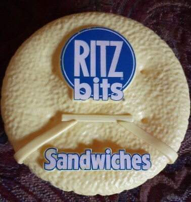#ad Ritz Bits Cracker mini portable Container cute $6.99
