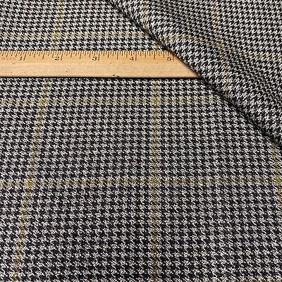 #ad Rare Vintage High End Luxury Bespoke Wool amp; Silk Suiting Fabric Lot Yards = 2.5 $198.40