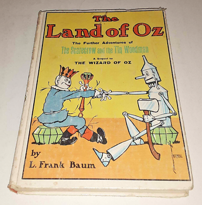 #ad The Land of Oz L. Frank Baum Vintage Reilly amp; Lee Co HC White Spine Series $24.95