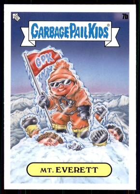 #ad 2021 Garbage Pail Kids Go on Vacation Base #7b MT. EVERETT $0.99