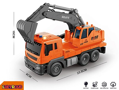 #ad Excavator Toys 1:16 Construction Truck for Boys Birthday Gifts for kids age3 $21.50
