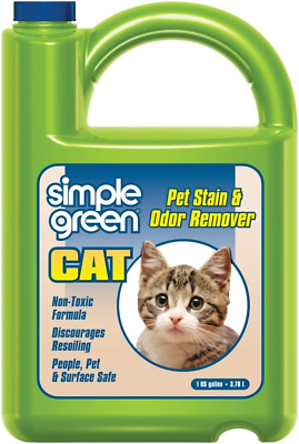 #ad Cat Stain amp; Odor Remover Enzyme Cleaner for Cat Urine Feces Blood Vomit 1 $55.36