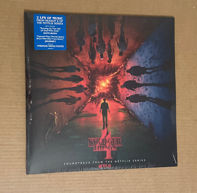 #ad Stranger Things 4 Soundtrack From The Netflix Series 2LP ***NEW SEALED*** $77.73