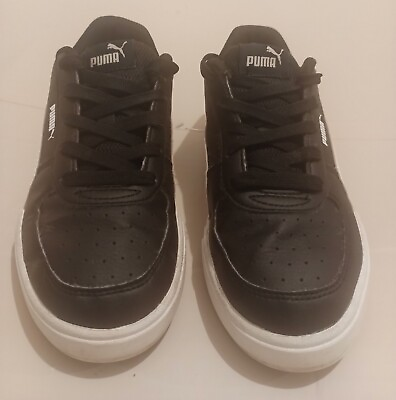 #ad Kids Black Puma Caven Running Shoes Size 3C $9.99