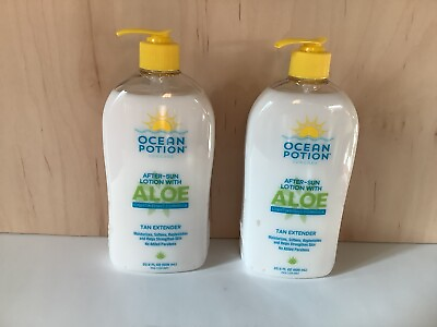 #ad NEW Ocean Potion Suncare After Sun Lotion Aloe Tan Extender 20.5 Oz DISCONTINUED $135.00