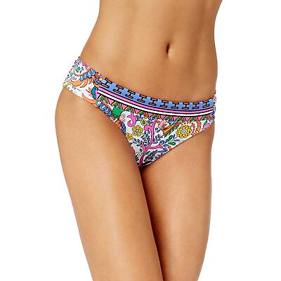 #ad Trina Turk Women#x27;s Size 10 Jungle Beach Printed Hipster Bikini Swim Bottoms $27.92