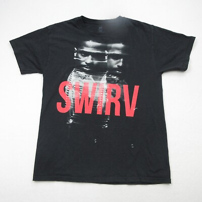 Big Sean Shirt Adult Medium SWIRV 2012 Rap Hip Hop Black Red Merch Mens $34.95