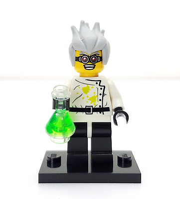 #ad LEGO CMF Series 4 Crazy Mad Scientist Minifigure col04 16 $9.95