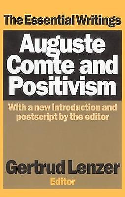 #ad Auguste Comte and Positivism 9780765804129 GBP 41.25