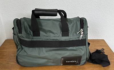 #ad TravelPro Crew5 Carry On Green Duffel Bag $18.00