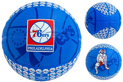 Spalding NBA Arena Exclusive Philadelphia 76ers Mascot Logo Mini Basketball 22quot; $14.20