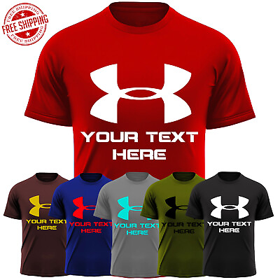 #ad Personalized Customized Funny Mens T Shirt Your Text Here Birthday USA New Tee $16.49
