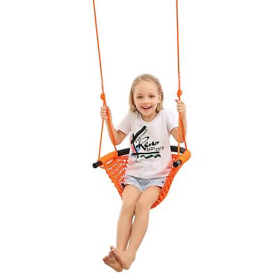 #ad Swing Seat for Kids Heavy Duty Rope Play Secure Children Swing SetPerfect for... $67.25