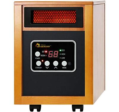 #ad Dr Infrared Heater Portable Space Heater 1500 Watt Cherry $121.00