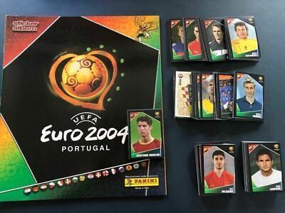 #ad Panini Euro 2004 04 Soccer Choose Stickers ALL NUMBERS AVAILABLE RONALDO $34.20