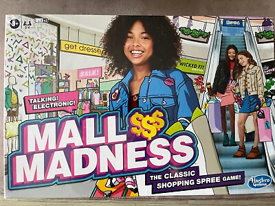 #ad Hasbro Mall Madness Board Game $27.99
