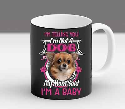 #ad Chihuahua Mom Mama For Dog Lover Gifts For Dog Mom Owner Fur Baby Mug $20.99