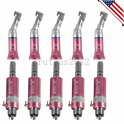 #ad #ad Dental Low Speed Handpiece Contra Angle 4 hole Air Motor ORA $55.36