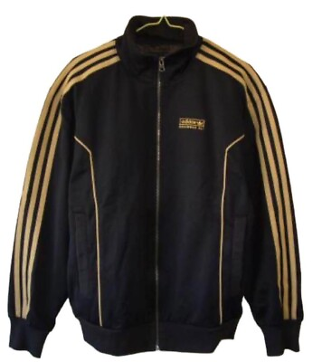 #ad Men#x27;s Adidas Muhammad Ali The Greatest Black Gold Track Jacket Size M $189.00