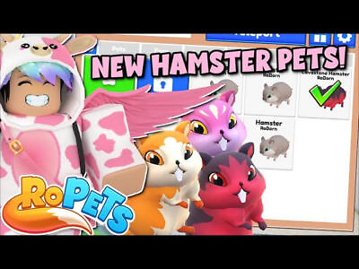 #ad DIAMOND HAMSTER ADOPT MY PET FAST DELIVERY $30.00