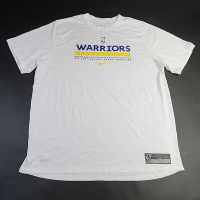 #ad Golden State Warriors Nike NBA Authentics Dri Fit Short Sleeve Shirt Men#x27;s New $24.04