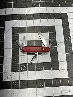 #ad Victorinox Vintage Spartan Swiss Army Pocket Knife 91MM Need Sharp* Pre 1970’s $25.50