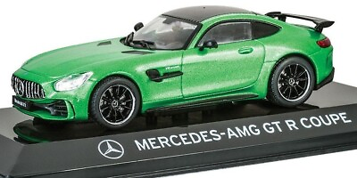 #ad MERCEDES AMG GT R COUPE CAR 1:43 INC STAND CASE UNOPENED GBP 19.75