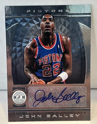 #ad 2013 14 PANINI TOTALLY CERTIFIED JOHN SALLEY #213 SILVER SIGNATURES AUTO PISTONS $9.00