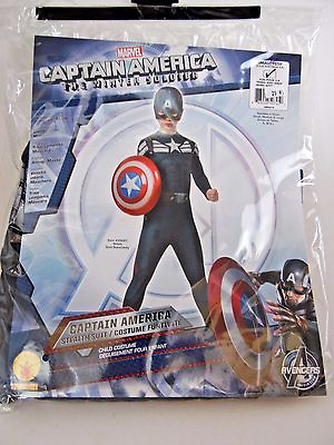 #ad Rubies Boy S 4 6 Avengers CAPTAIN AMERICA Winter Soldier Halloween Costume $20.00