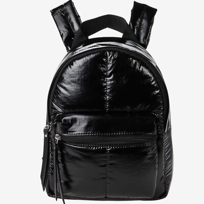 #ad New With Tag Circus by Sam Edelman Gwen Mini Black Glossy Backpack RETAILS $110 $34.85