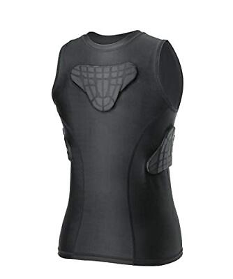 #ad Youth Kids Padded Compression Shirt amp; Short Chest Rib Hip Protector for Footb... $52.19