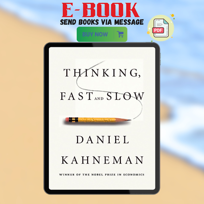 #ad Thinking Fast and Slow by Daniel Kahneman $5.99