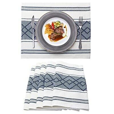 #ad LUFEIJIASHI Elegant Thick placemats for Dining Table Decor Farmhouse Set of 6x $11.99