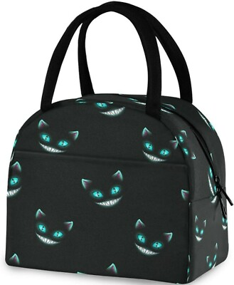 #ad Cheshire Cat Reusable Lunch bag Alice in Wonderland themed 🍄 Cheshire Cat 🐱🐱 $45.00