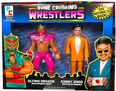 #ad FC Toys Wrestling Bone Crushing Wrestlers Ultimo Dragon Sonny Onoo Figures BCA $54.97