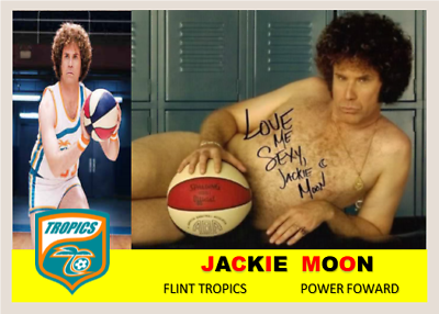 #ad WILL FERRELL AS JACKIE MOON quot;LOVE ME SEXYquot; FROM THE MOVIE SEMI PRO ACEO ART CARD $3.95