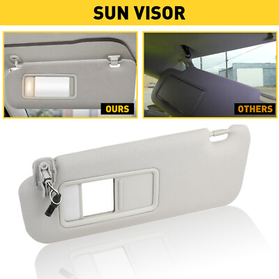#ad Left Driver Sun Side Visor with Light Gray For Mazda CX 9 GS 3.7L 2010 2015 EOJ $24.49