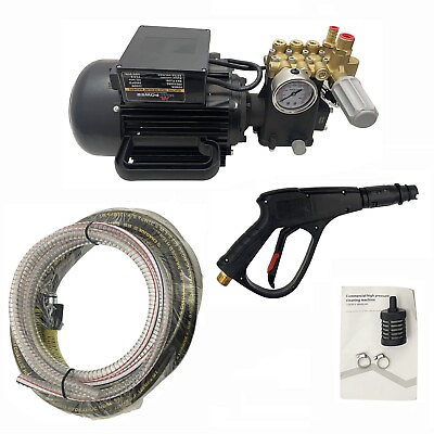 #ad 110V Portable High Pressure Car Washing Machine Cleaning Pump with Water Gun $346.75