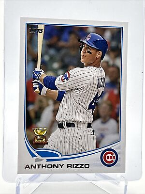 #ad 2013 Topps Anthony Rizzo Baseball Card #44 Mint FREE SHIPPING $1.60